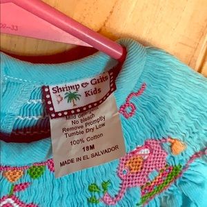 Shrimp & Grits circus Romper